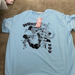 Oversized Tee BY ROMWE